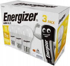 Zdjęcie Energizer 3X Żarówka E27 Led 11W 75W 1055Lm (S18547) - Siechnice