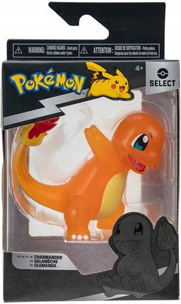 Jazwares Pokemon Figurka Prześwitujący Charmander