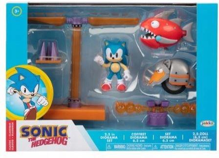 Jakks Pacific Sonic Zestaw Figurka Sonic Akcesoria Diorama