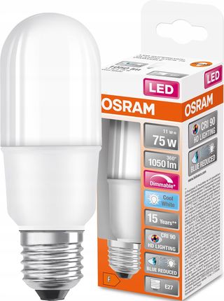 Osram Żarówka Led E27 11W 4000K Cri90 Ściemnialna (4,05840580756115E+25)