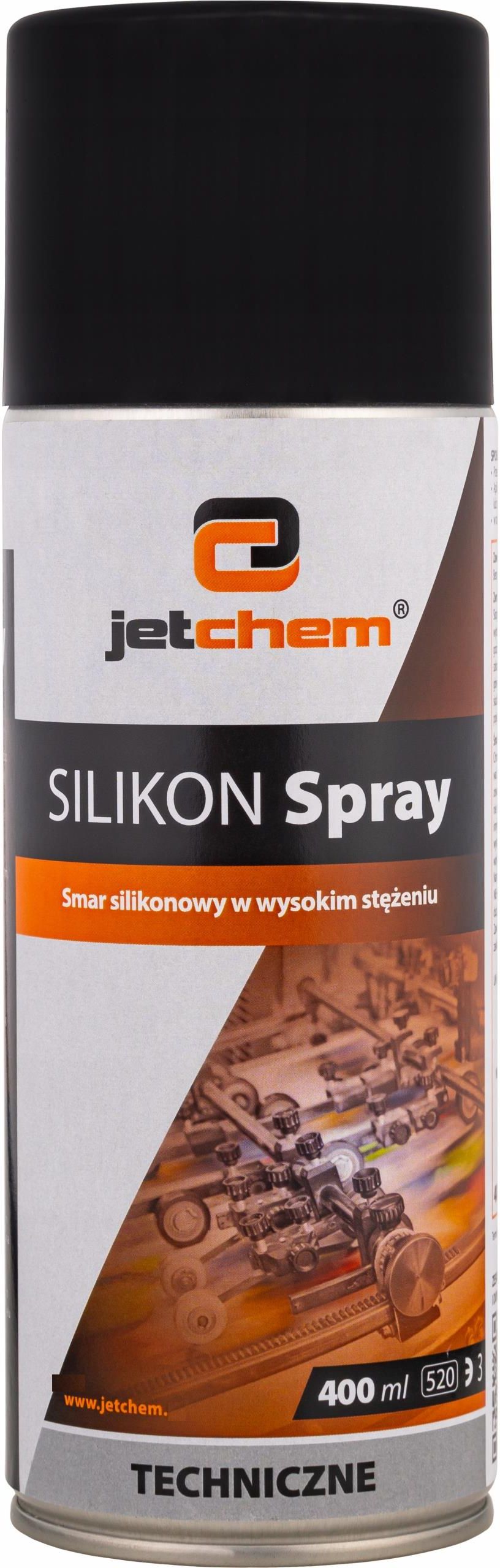 Jetchem Olej Silikonowy Silikon Spray 400Ml Opinie i ceny na Ceneo.pl