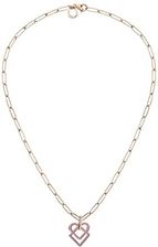 Liebeskind Berlin Collana LJ-1532-N-45 In Acciaio Inox – Ciondolo Ottagonale Con Inserti Epossidici Colorati, Lunghezza 45 Cm, Chiusura A T
