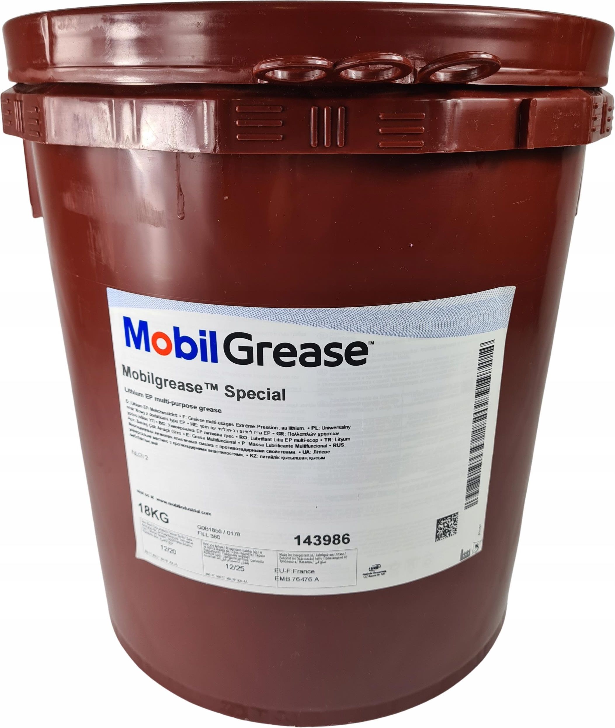 Mobil Smar Do Sworzni Mobilgrease Special Mos2 18Kg Opinie i ceny na