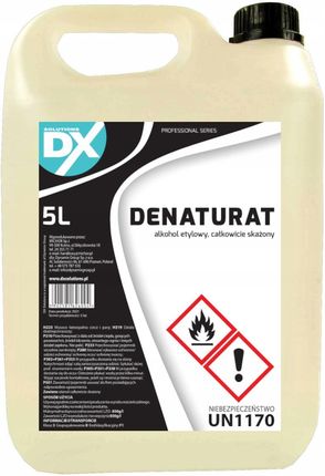 Dx Denaturat Biały Całkowicie Skażony 5L 92%