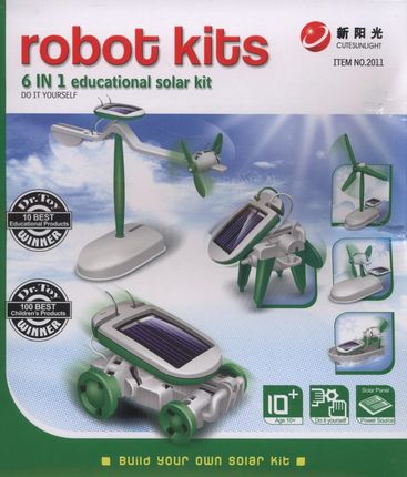 Robot Solarny 6 W 1 Zestaw Edukacyjny