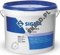 PPG Sigmatex Superlatex do zastosowań zewnętrznych i Wewnętrznych White 10 L