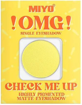 Miyo Omg Matte Eyeshadow Matowy Cień Do Powiek 10 Sunflower 1,3G