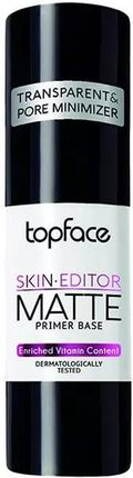 Topface Skin Editor Matte Wygładzająca Baza Pod Makijaż 02 Transparent 31Ml