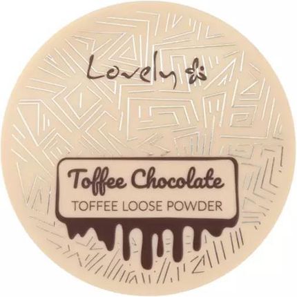 LOVELY TOFFEE CHOCOLATE SYPKI PUDER DO TWARZY 8G