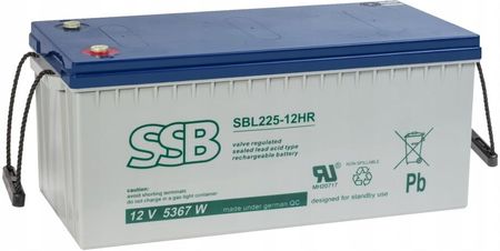 SSB Akumulator 12V 200Ah AGM SBL (SBL22512HR)