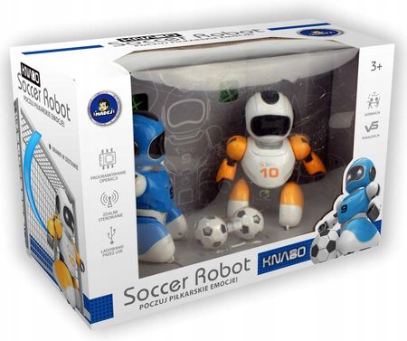 Madej Zestaw 2 Roboty Piłkarzyki Zdalnie Sterowane Mecz - zdjęcie 6