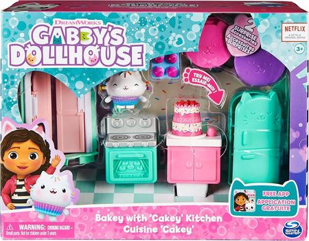 Spin Master Gabby'S Dollhouse Gabi Koci Domek Kuchnia