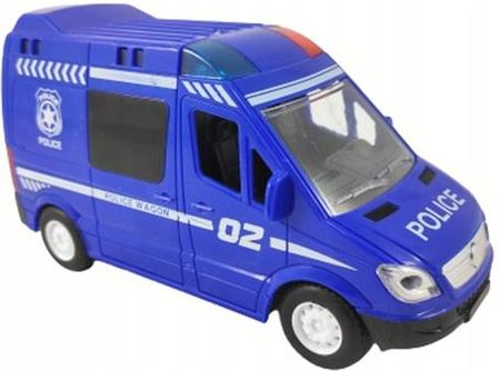 Clown Samochód Policyjny Napęd Dźwięk Światła C5901