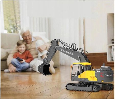 Double E Koparka Zdalnie Sterowana Rc Chwytacz 3W1 Volvo Xl