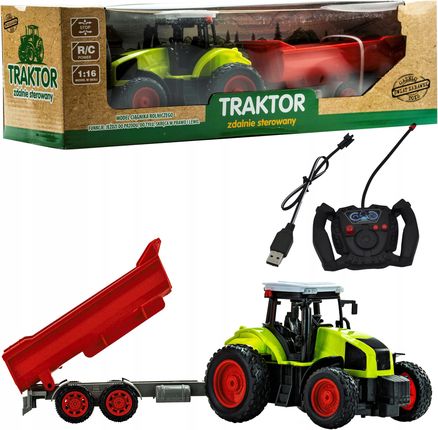 Gazelo Rc Zdalnie Sterowany Traktor Wywrotka Czerwona