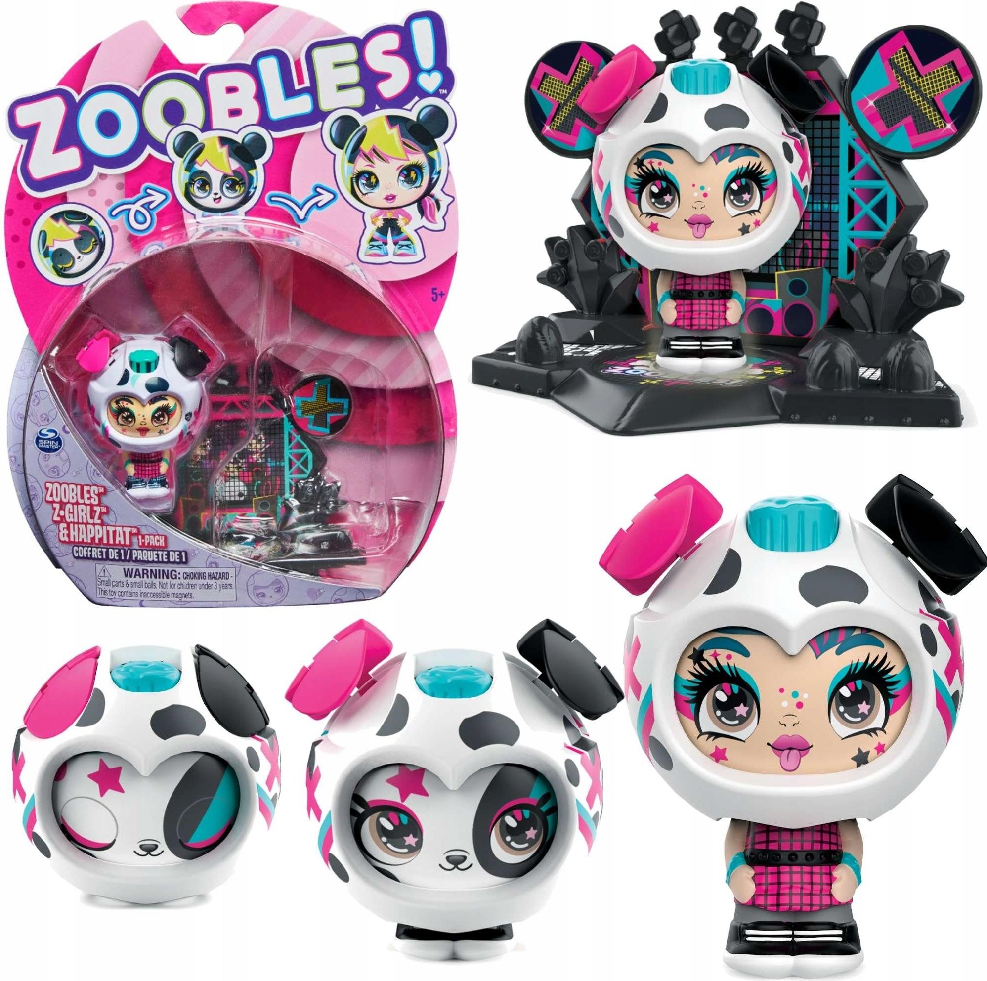 Spin Master Zoobles Z Girlz Laleczka Transformująca Ruff Roxy Ceny i