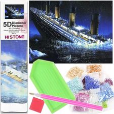 Zdjęcie Mozaika Diamentowa 5D Haft Titanic Statek 1006306 - Łosice