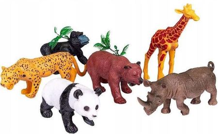 Anek Figurki Dzikie Zwierzęta Świat Zwierząt Las Wild