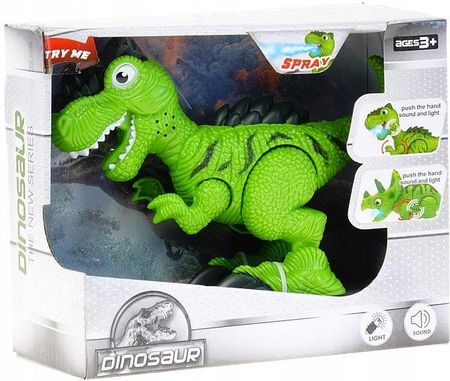 Adar Dinozaur Ziejący Parą 18Cm T Rex Zielony