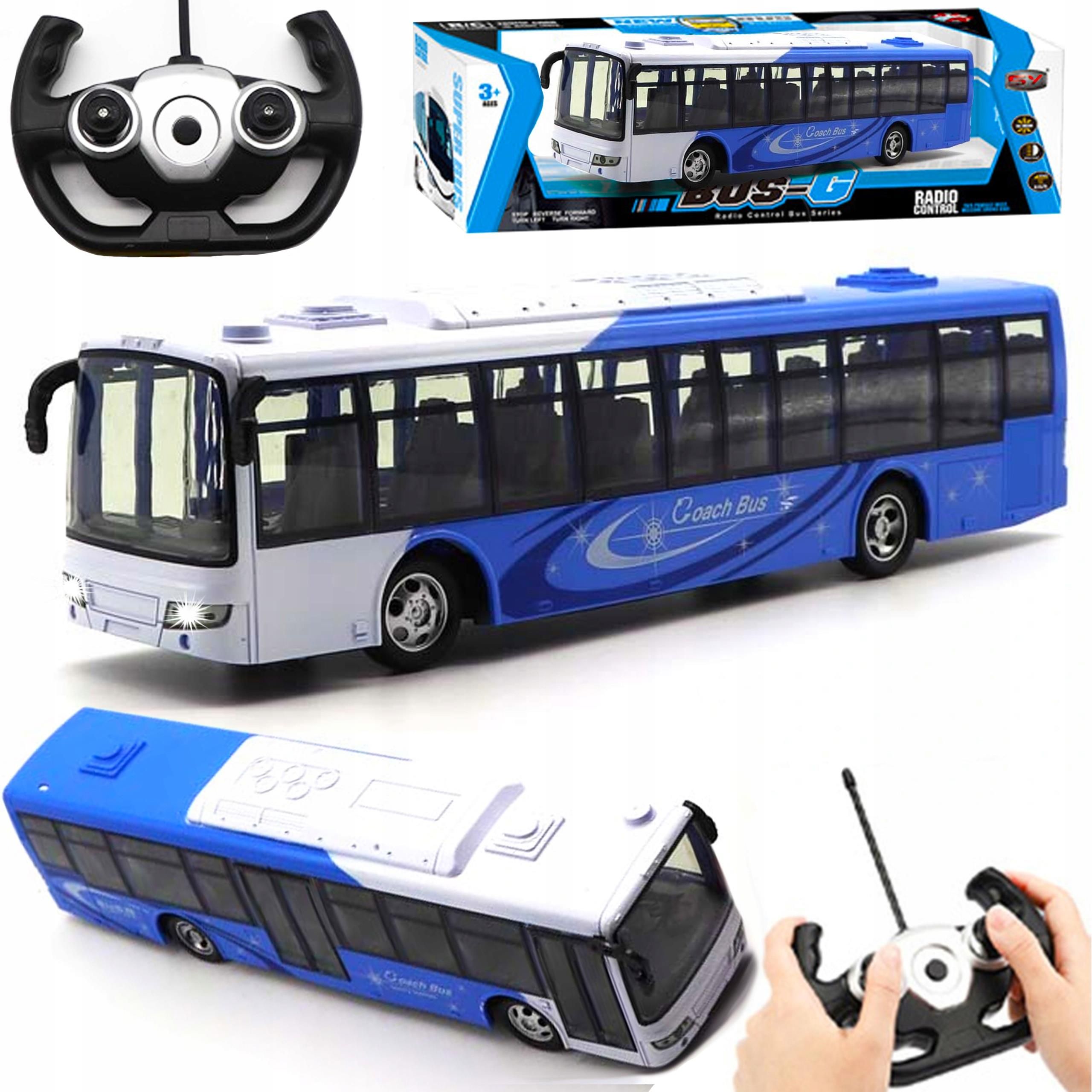 Matadi Autobus Miejski Samochód Zdalnie Sterowany Światła - Ceny i ...