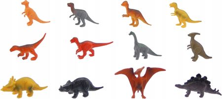 Hipo A4259 Mini Dinozaury Zwierzęta Figurki Zestaw