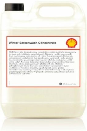 Shell Zimowy Płyn Do Spryskiwaczy Koncentrat 20L