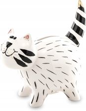 Zdjęcie Skarbonka Figurka Kot Ceramika 14,5x13x7,5 141505 - Tychy