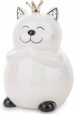 Zdjęcie Skarbonka figurka kot dekoracyjna ceramika 14x10 - Tychy