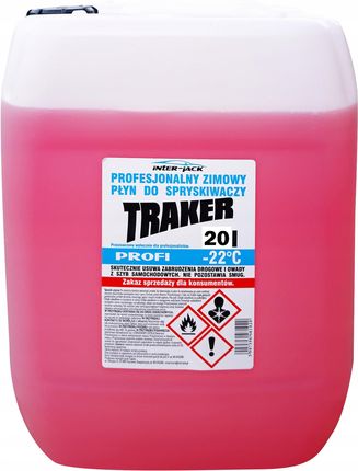 Traker Płyn Zimowy Do Spryskiwaczy Na Bazie Metanol 20L