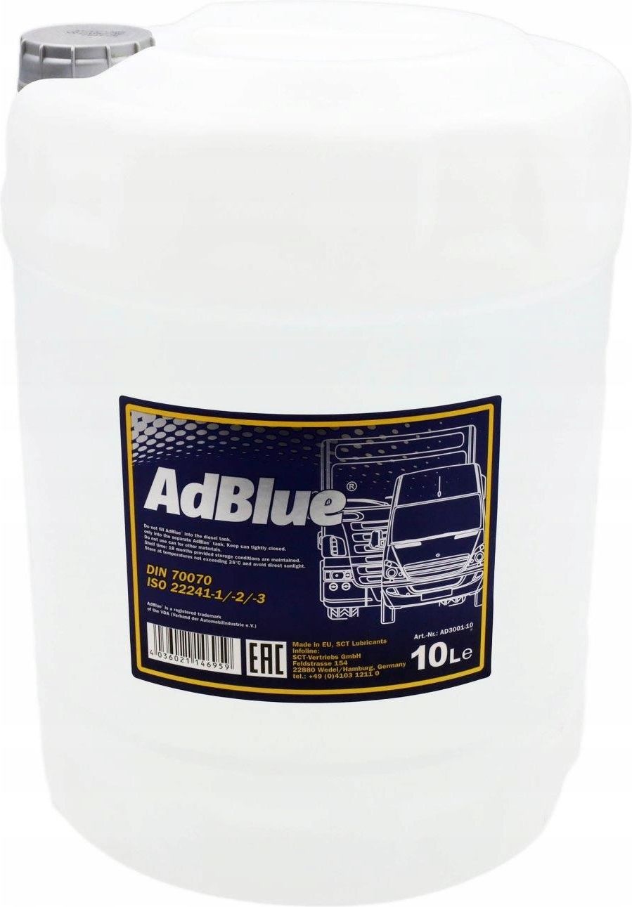 Mannol Adblue Płyn Katalityczny 10L Opinie i ceny na Ceneo.pl