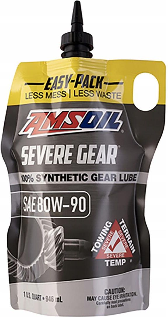 Amsoil Gear Lube 80W90 Agl Easy Pack Pk 1Qt 946Ml Opinie i ceny na Ceneo.pl