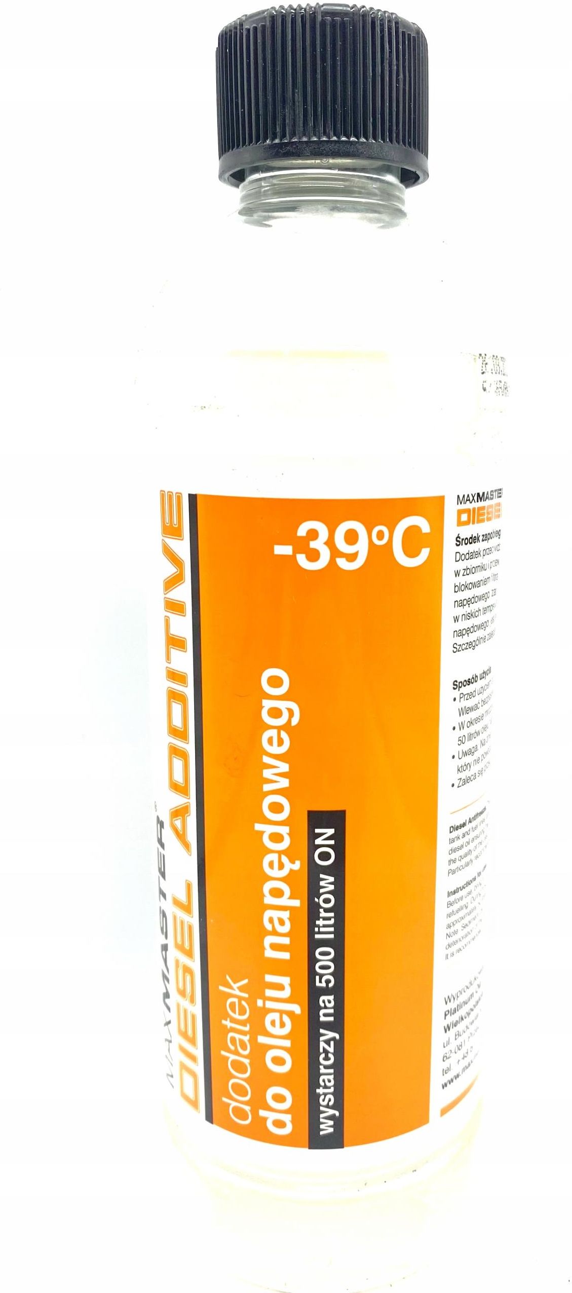 Maxmaster Maxmaster Dodatek Do Oleju Napędowego 500Ml - Opinie i ceny na Ceneo.pl