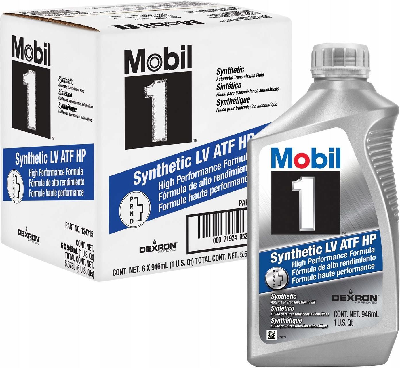 Mobil Olej 1 Synthetic Lv Atf Hp 1L 124715 Opinie i ceny na Ceneo.pl