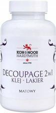 Zdjęcie Koh-i-noor Klej lakier do decoupage matowy 200ml - Sława