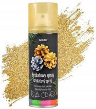 Zdjęcie Brokatowy spray dekoracyjny złoty - Wilamowice