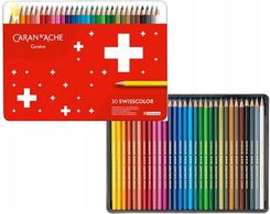 Zdjęcie Kredki Caran D'ache Swisscolor metal pudełko 30szt - Wolbrom