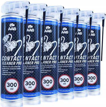 Aab Cooling 6X Contact Cleaner Pro300Ml Spray Czyści Styki