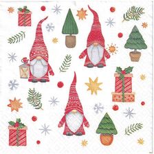 Zdjęcie Serwetka do decoupage 33x33cm skrzaty 1szt - Opole