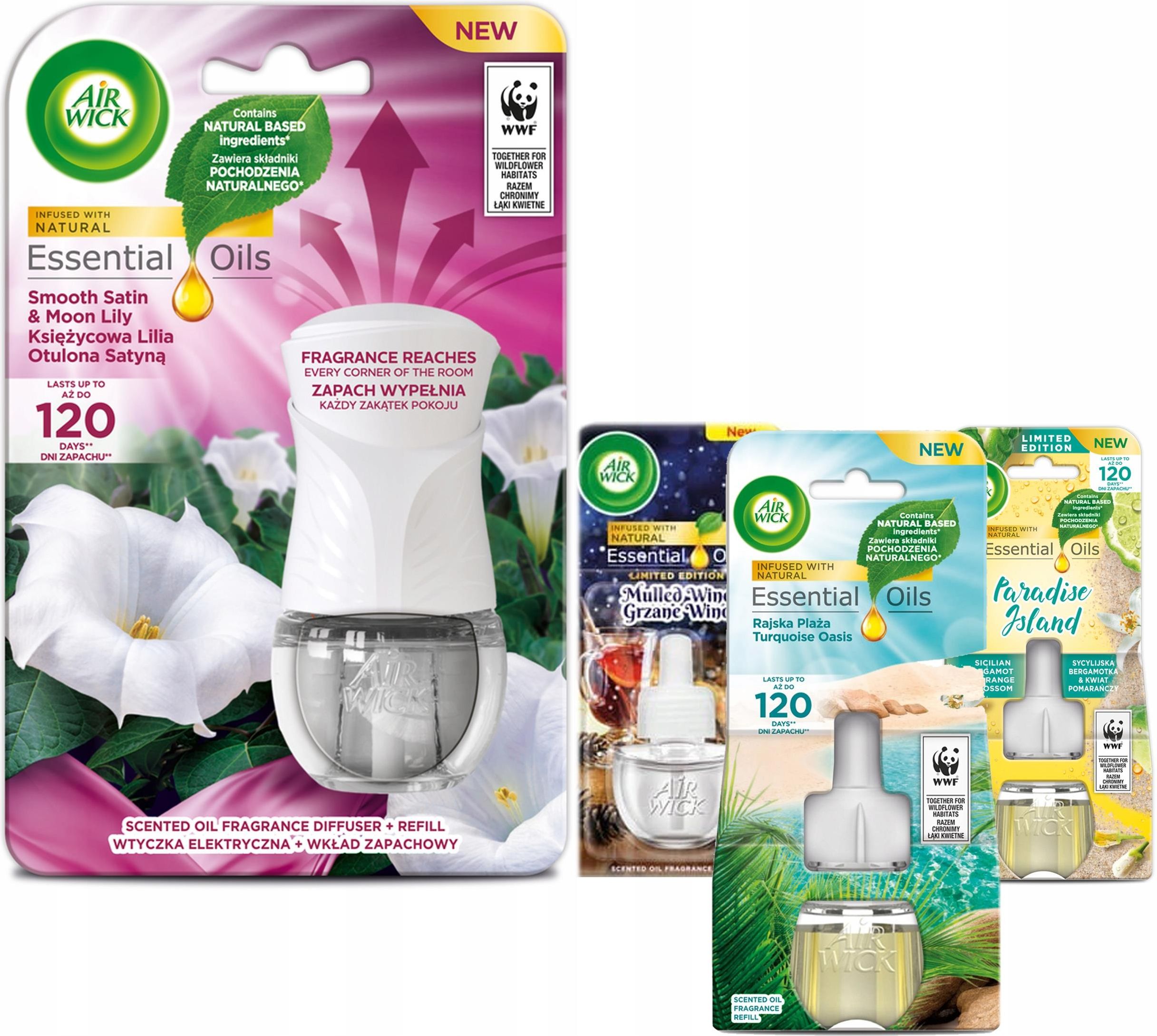 Air Wick Electrical Komplet 3 wkłady 19ml Opinie i atrakcyjne ceny na