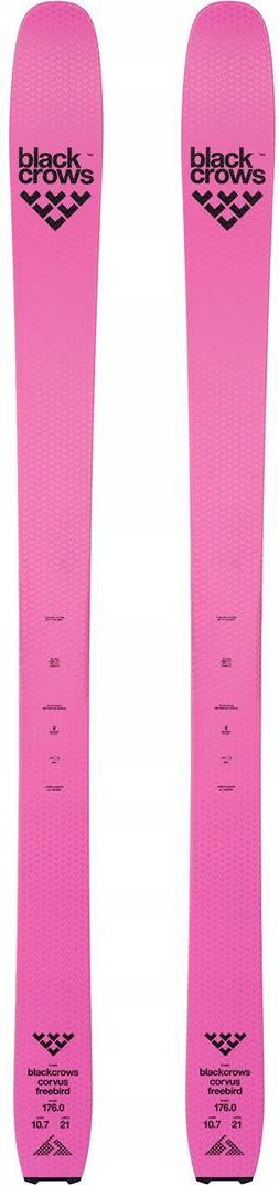 Narty Black Crows Corvus Freebird Różowy Czarny 22/23 - Ceny