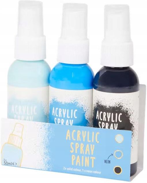 Zestaw farb akrylowych z atomizerem IV Ceny i opinie Ceneo.pl