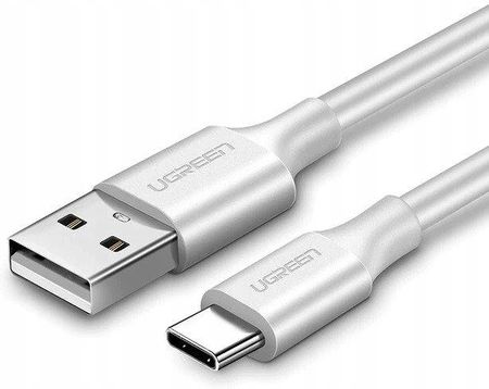 UGREEN KABEL USB DO USB-C QC3.0 UGREEN 0.25M () BIAŁY (60119)
