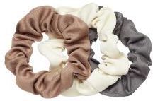 LOLITA ACCESSORIES KOMPLET GUMEK DO WŁOSÓW SZARY BRĄZOWY ECRU DARK ...