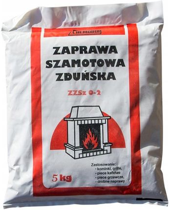 Chemobud Zaprawa Szamotowa Zduńska Do Pieców Kominków 5Kg 5907642666111
