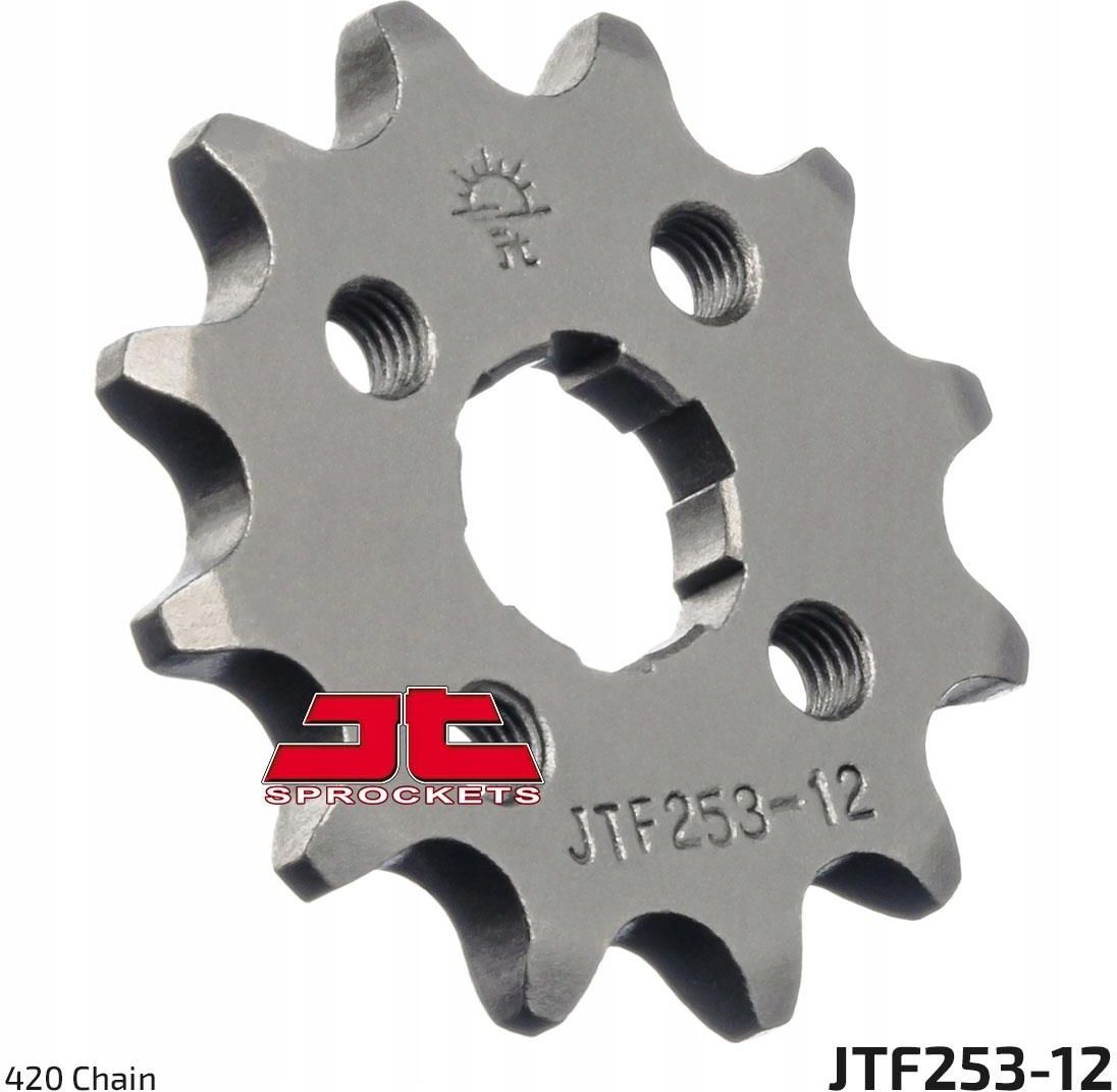 Pignone Anteriore In Acciaio JT Sprockets JTF253.17, 17 Denti, Per Moto