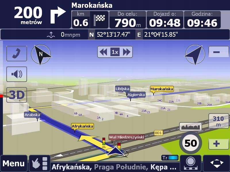 ALGA NAWIGACJA GPS AKTYWNY UCHWYT AUTOMAPA PL 428DNI D7WAM