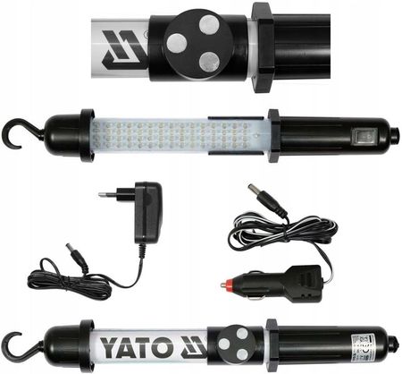 Yato Lampa Warsztatowa Akumulatorowa 1800 Mah 60+1 Led YT08520
