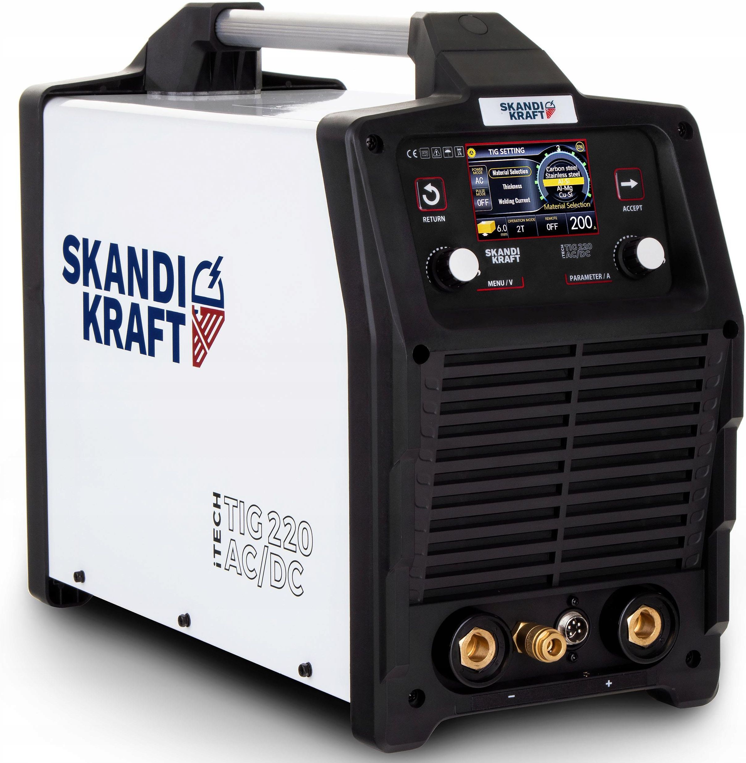 Spawarka Skandi Kraft Spawarka Tig Ac Dc Automatyczna 200A Puls ...
