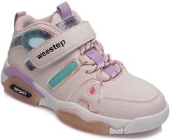 Buty sportowe dziewczęce, różowe, Weestep  WEESTEP