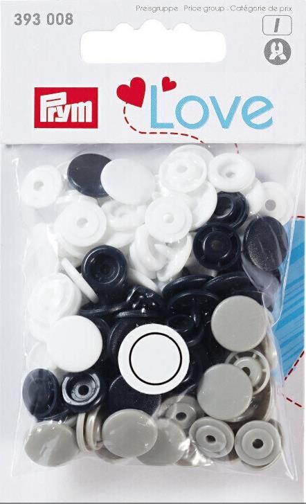 Prym - Love Press Blue (12,4 mm) Fissanters - 1 unità